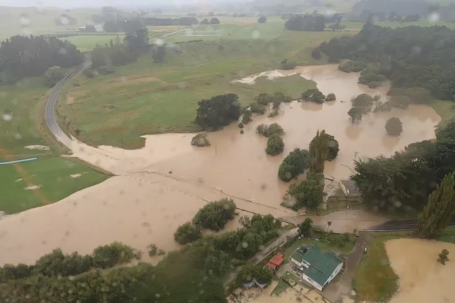 Tararua District images after Cyclone Gabrielle