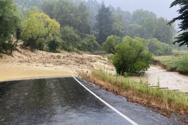 Tararua District images after Cyclone Gabrielle