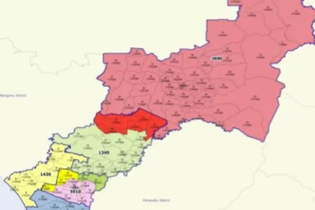 Previous ward structure