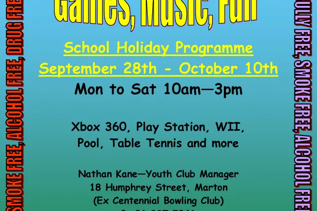 September-2015-School-Holiday-Programme-Marton-Youth-Club