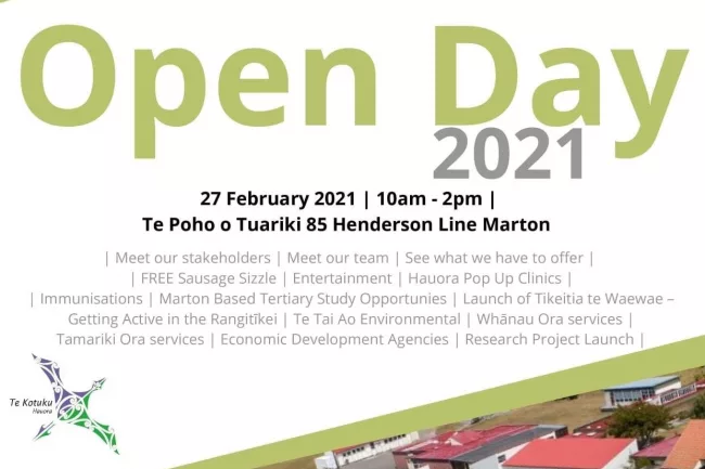 Te Rūnanga o Ngā Wairiki Ngāti Apa Open Day