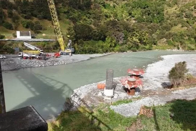 Mangaweka Bridge Progress Update 4 March 2021