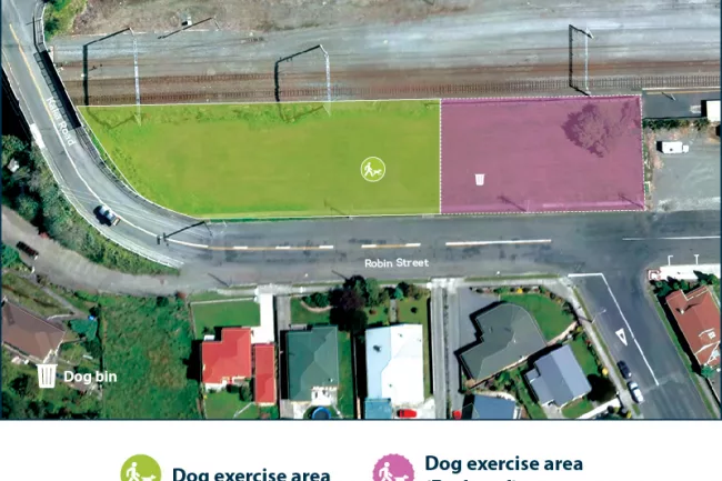 Robin Street - Taihape Dog Exercise Area