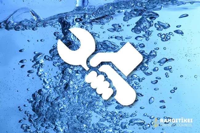 Water maintenance icon