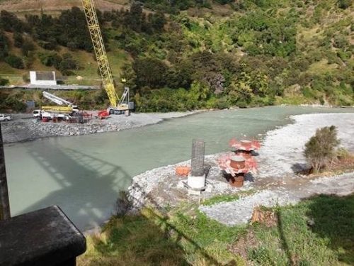 Mangaweka Bridge Progress Update 4 March 2021