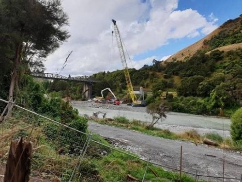 Mangaweka Bridge Progress Update 4 March 2021