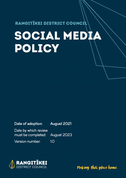 Click to read our Social Media Policy