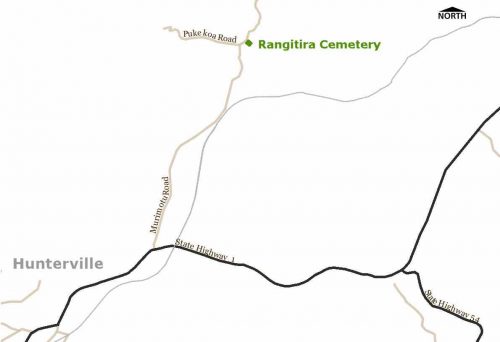 Rangatira Cemetery Map