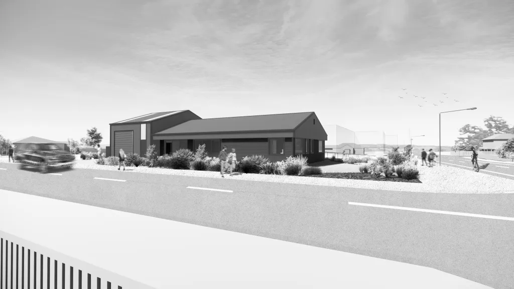 Initial draft concept imagery of Rangitīkei Emergency Operations Centre - subject to change.