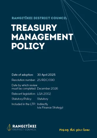 Treasury Management Policy