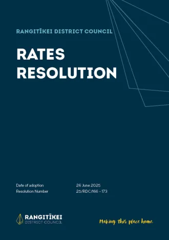 Current Rates Resolution