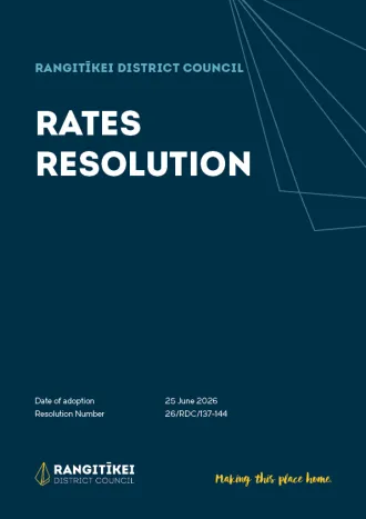 Current Rates Resolution