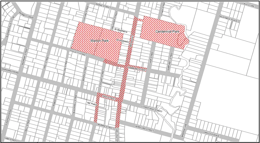 Marton Alcohol Control Areas