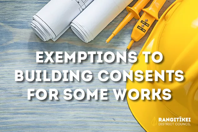 Building Exempt Consents News Image