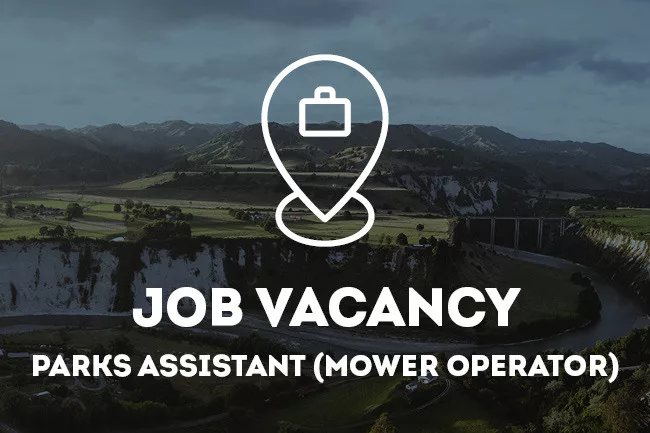 Job Vacancies Web News Image Parks Assistant Mower Operator