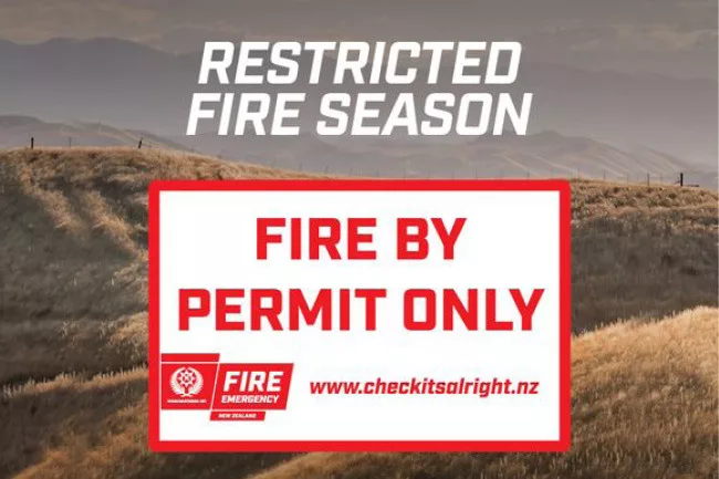 Restricted Fire Season News Image