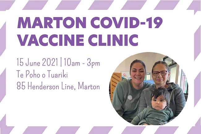 Marton Covid19 Clinic News Image