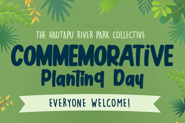 Hautapu River Park Collective Planting Day News Image