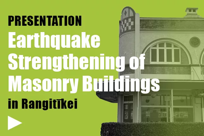 Earthquake Strengthening of Masonry Buildings News Image
