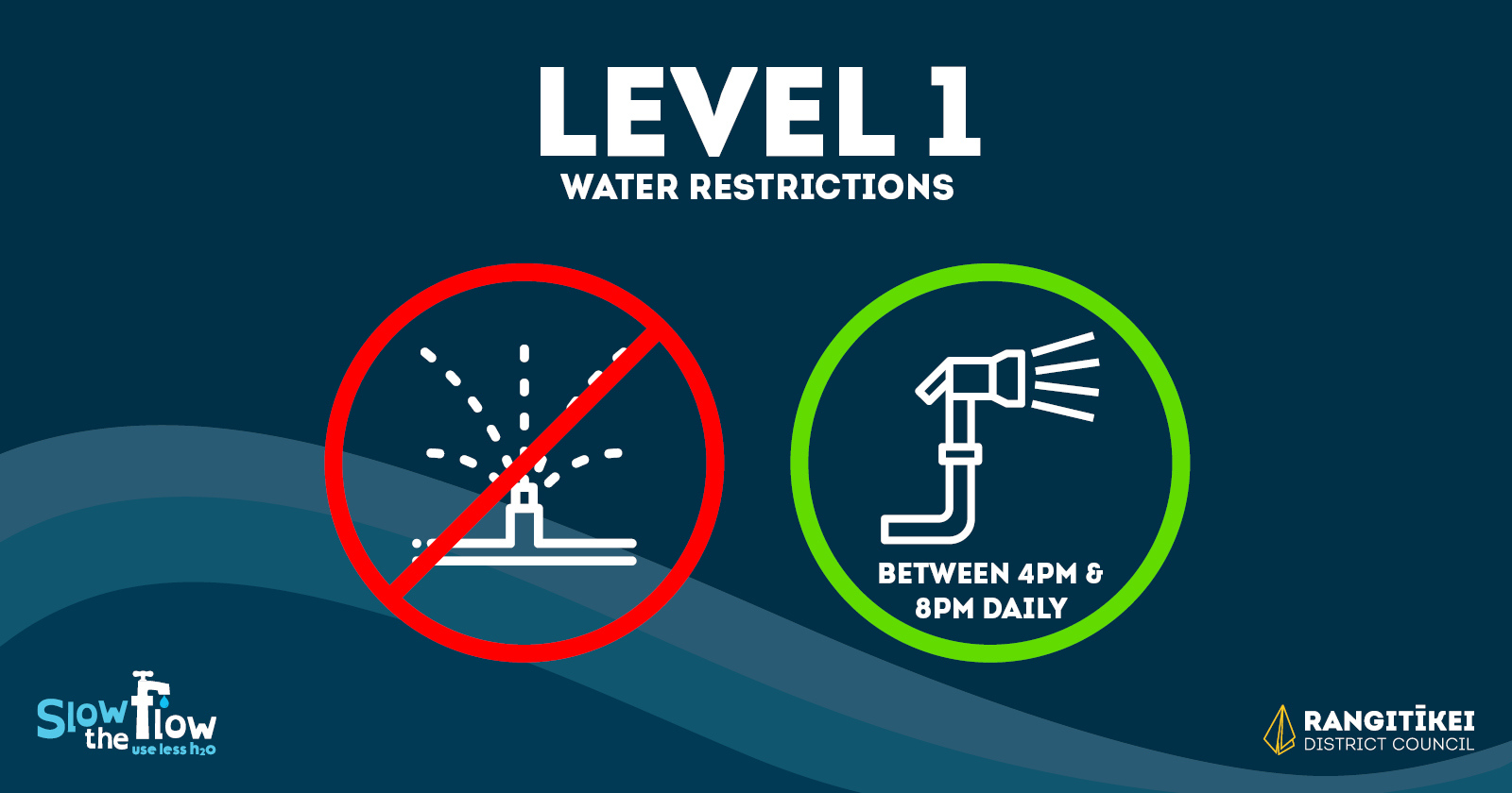 News Mar 2020 Water Restrictions Rangitikei District Council